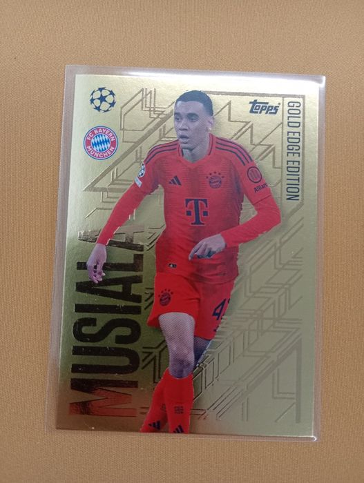 Carta Topps Gold Edge Edition Jamal Musiala