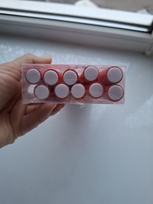 Бігуді ущільнені, нові, 10штук.