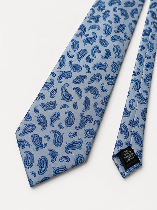 Чоловіча краватка hugo boss (paisley / made in italy)