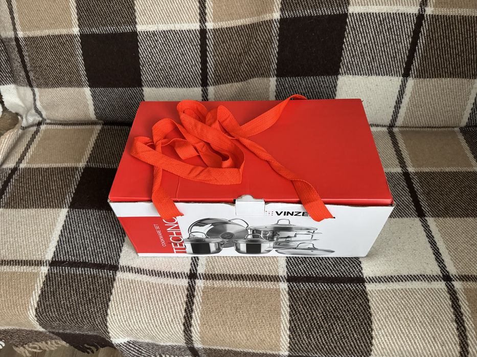 Набір посуду Vinzer Techno 9 пр.