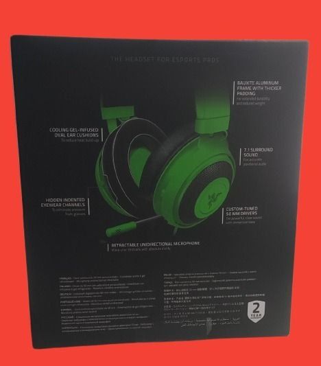 Ігрові навушники Razer Kraken Multi Platform, гарнітура дротова ігрова