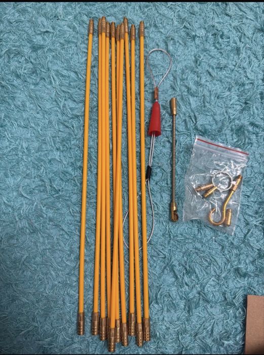 10 cabos fibra vidro 4mm