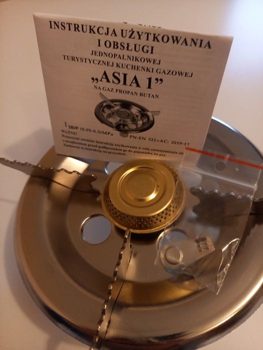 Palnik 13cm do butli gazowych turysztycznych 1kg, 2kg, 3kg