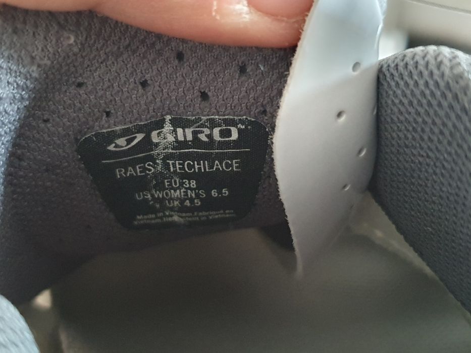 Giro 38 biale buty kolarskie szosowe