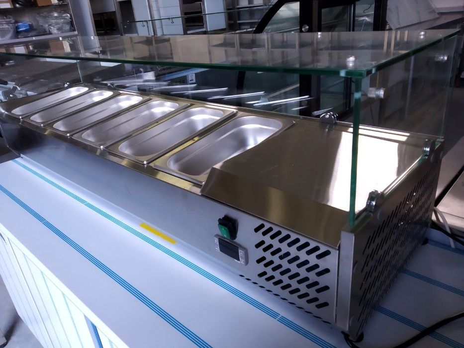 Vitrine Saladete de Balcão Novo 1,5m