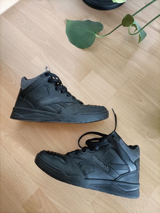 Buty sportowe skóra Reebok Royal czarne skórzane 41