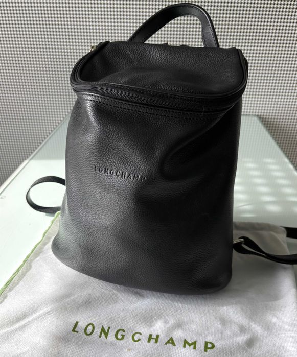Mochila Longchamp preta autêntica