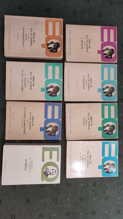 8 Livros de Eça de Queirós - Edição Livros do Brasil