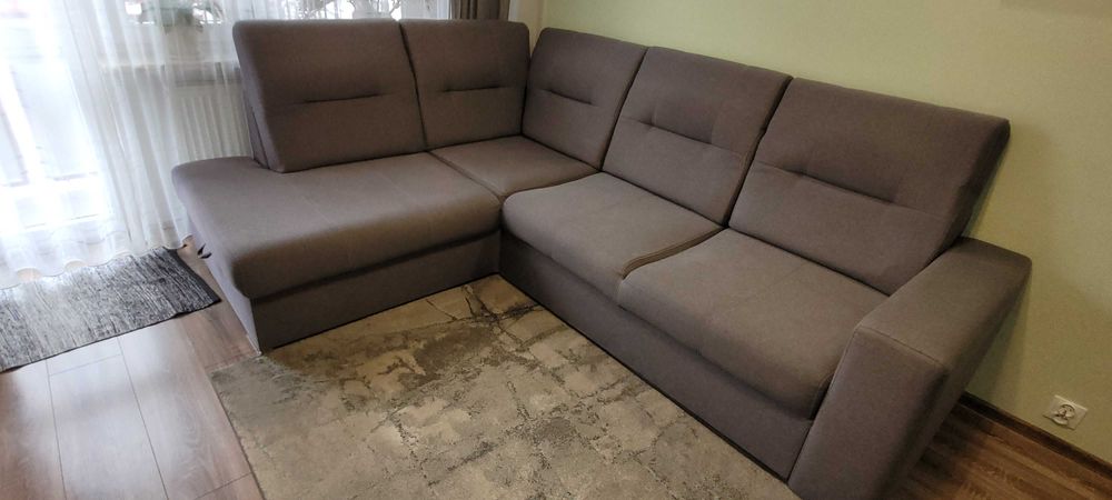 narożnik rozkładany kanapa rogówka z funkcją spania 195x255