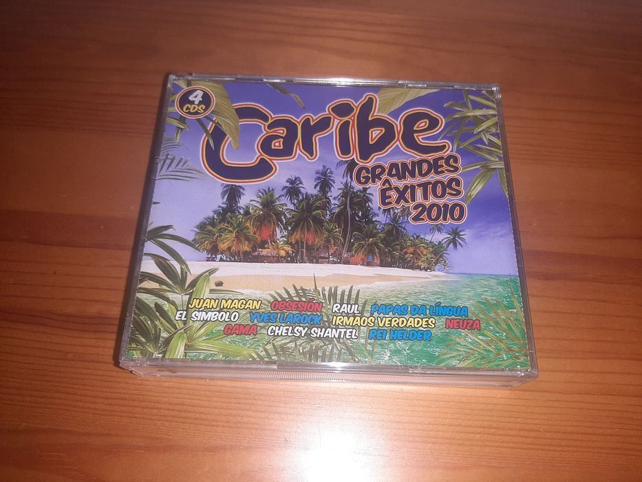 CD Caribe Grandes Êxitos 2010 - 4 CD's