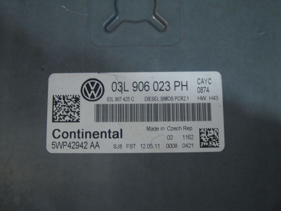 sterownik silnika zestaw startowy 1,6 tdi touran i lift 10-15