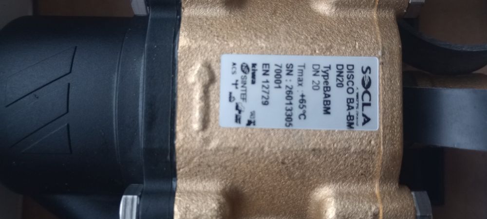 Zawór BABM  149B70001 DN20 3/4"