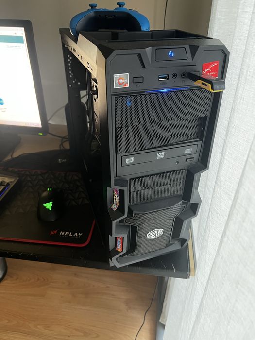 Pc gamer setup/ pc+ monitor + rato + teclado+ mousepad