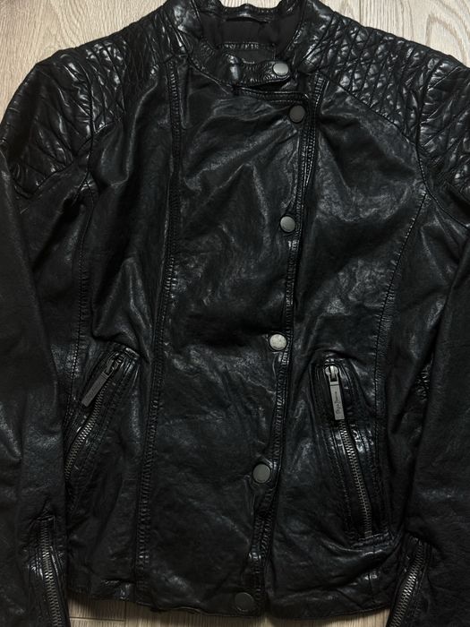 Куртка шкірянка Leather jacket Archive Avant Garde Indie Sleaze — zdjęcie 3
