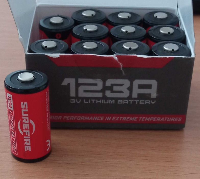 літієва батарейка SureFire 123A USA