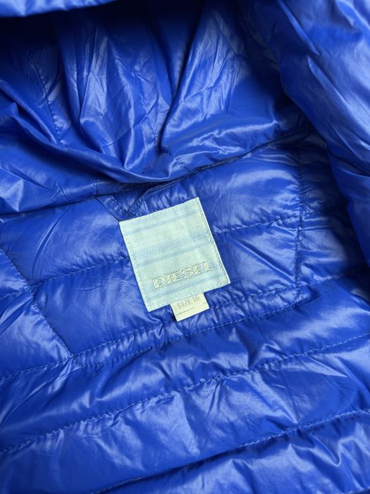 Жіночий мікро пуховик Diesel в стилі Moncler розмір S