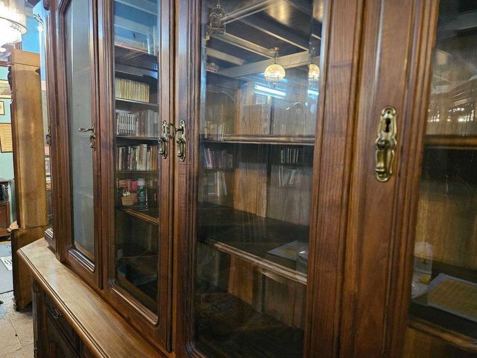 Enorme móvel em madeira para sala ou escritório - Muito bom estado geral