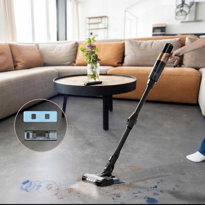 Bezprzewodowy Odkurzacz Pionowy Mopujący VOKSAR S11 PRO + MOP 100min