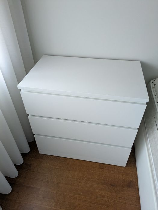 Cómoda Malm 3 gavetas