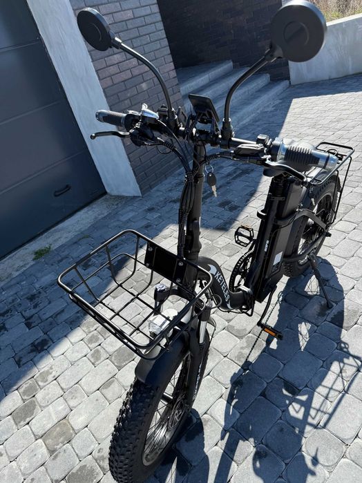 ТОП! Электровелосипед складной KETELES KF9 750W 48V 20" электробайк електровелосипед новий купити з гарантією е-байк фетбайк електро велосипед