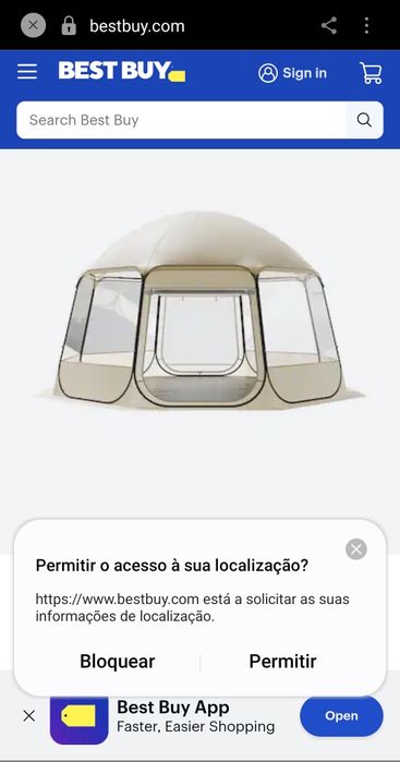 Tenda buble Vevor Grande