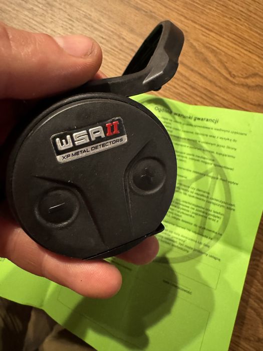 Słuchawki bezprzewodowe do wykrywacza metali XP Deus 2 WSA II – lekkie, wygodne, gwarancja