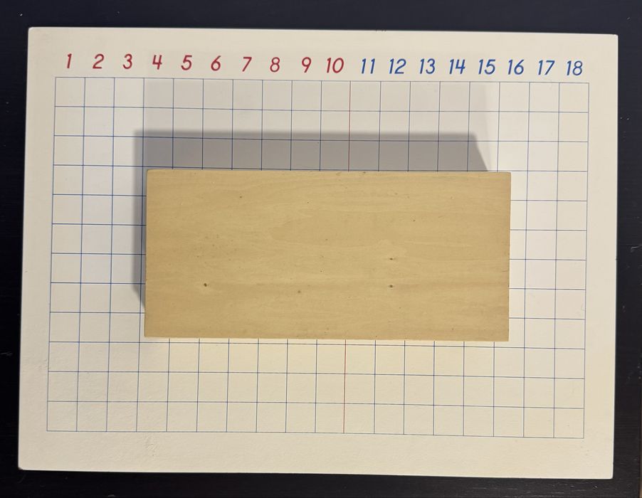 Tábua de Tiras para Adição e Subtração “Montessori”