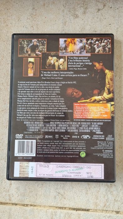 Dvd o americano tranquilo