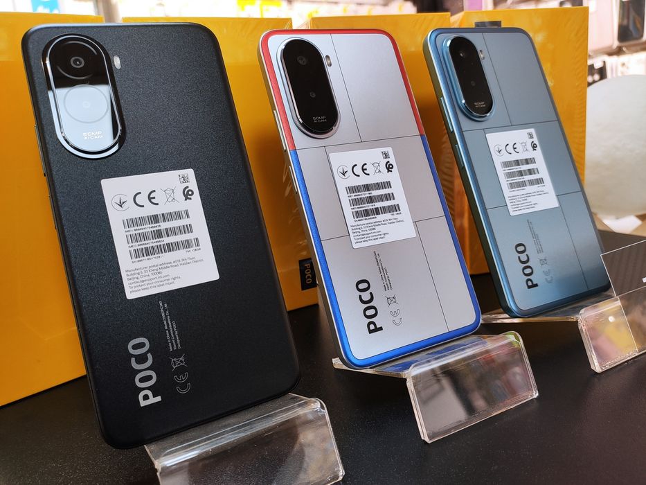 Нові! МАГАЗИН! Смартфон Xiaomi Poco M7 6/128Gb Black, Blue, Silver