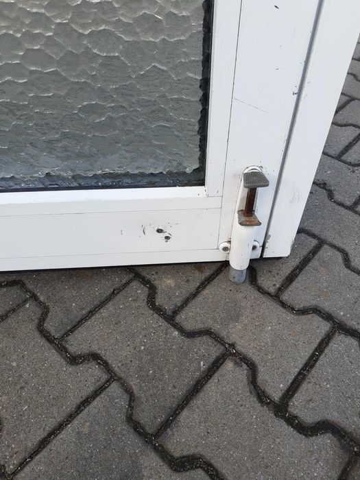 Drzwi aluminiowe 102x215 używane