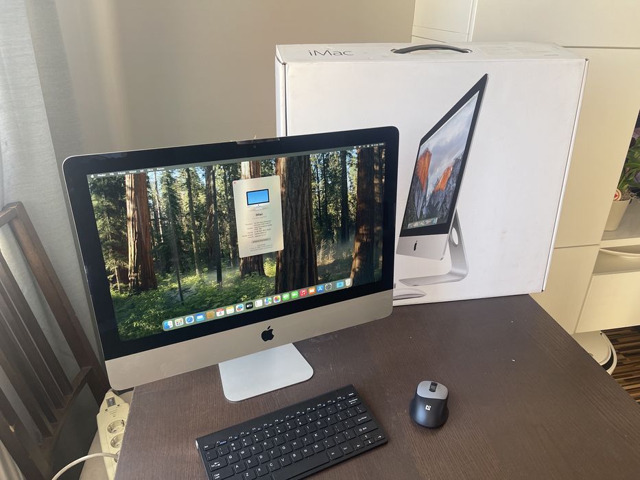 Imac 2015r z macOS Sequoia. Ogromna zaleta! Stan BDB