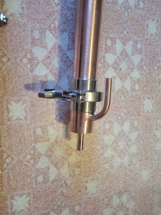 Дистиллятор мідний  колонна