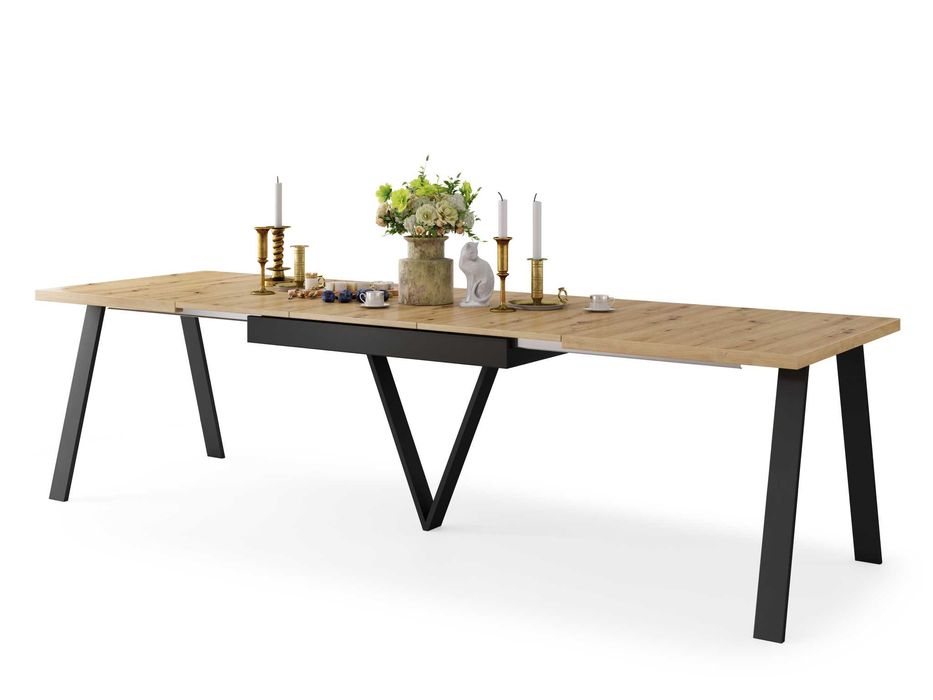 AVERY 15 kolorów  STÓŁ LOFTOWY/do salonu/jadalni ROZKŁADANY DO 290 cm