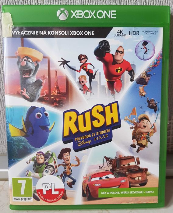 Gry xbox one kinect rush sports rivals Kao wszystko po Poldku jak nowe