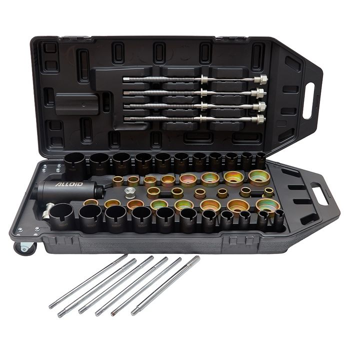 Знімач сайлент-блоків гiдравлiчний універсальний съемник втулок 17т