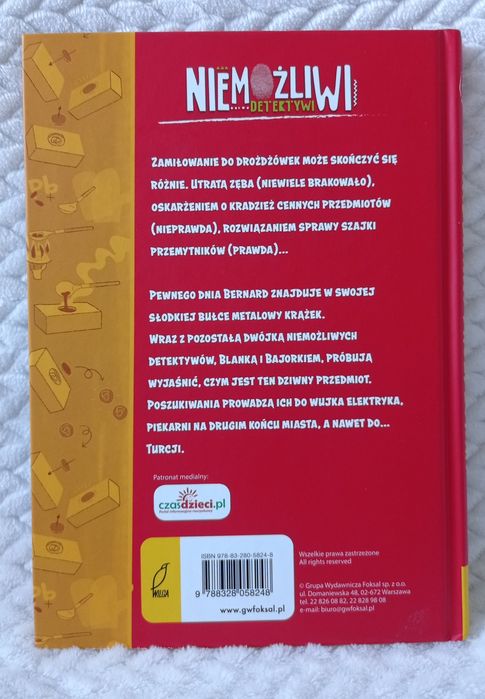 Nadziana drożdżówka Niemożliwi detektywi Patrycja Zarawska