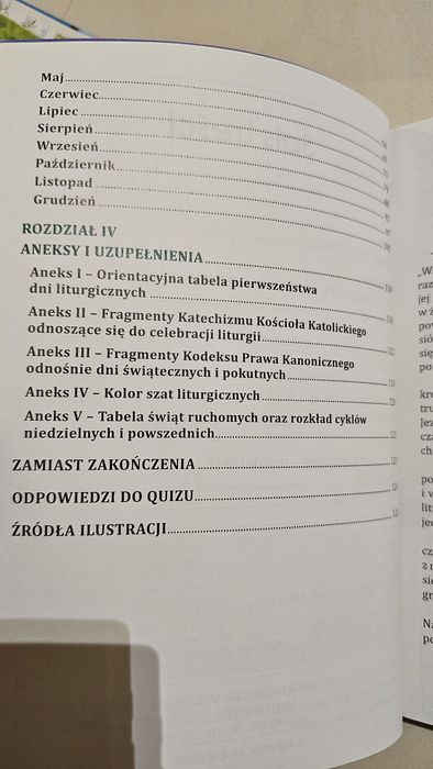 Książka wszystko o roku liturgicznym