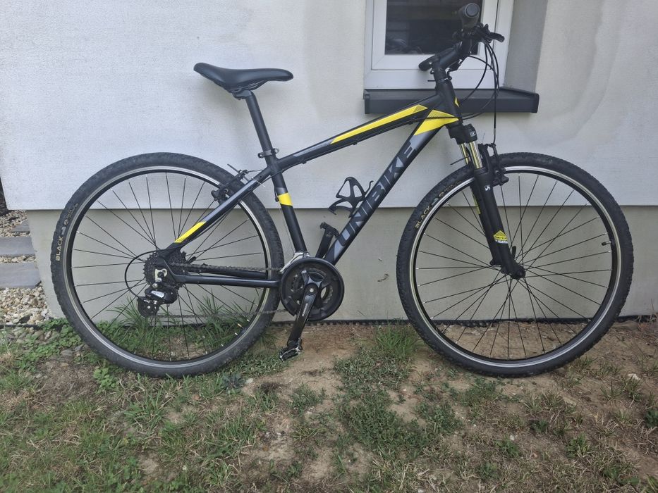 Rower Unibike prime 17 czarno-żółty