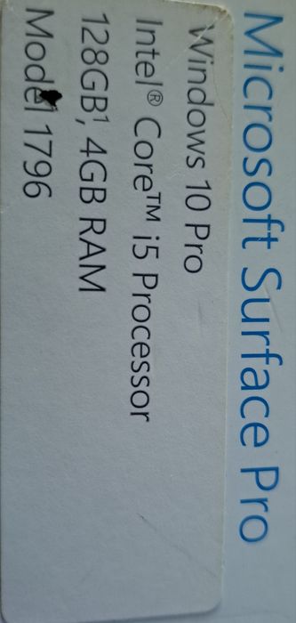 Vendo computador microsoft pro 4