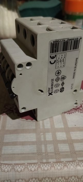 Реле контроля фаз, автоматы 3полюсные 6А , Moeller