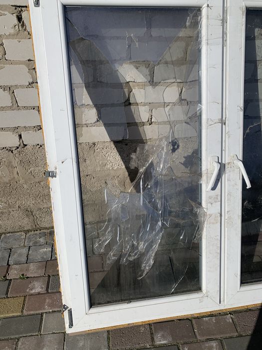 Пластиковое окно б.у
