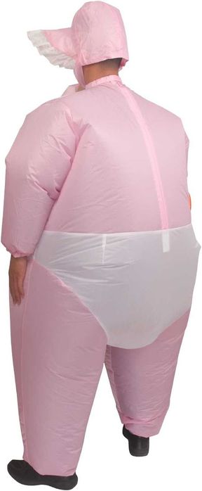 Kostium przebranie dzidziuś baby shower dmuchany