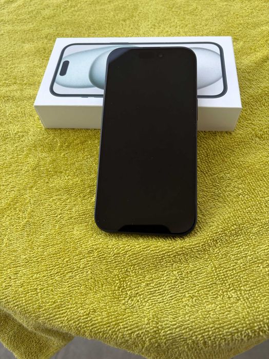 iPhone 15 128GB kolor czarny, stan idealny