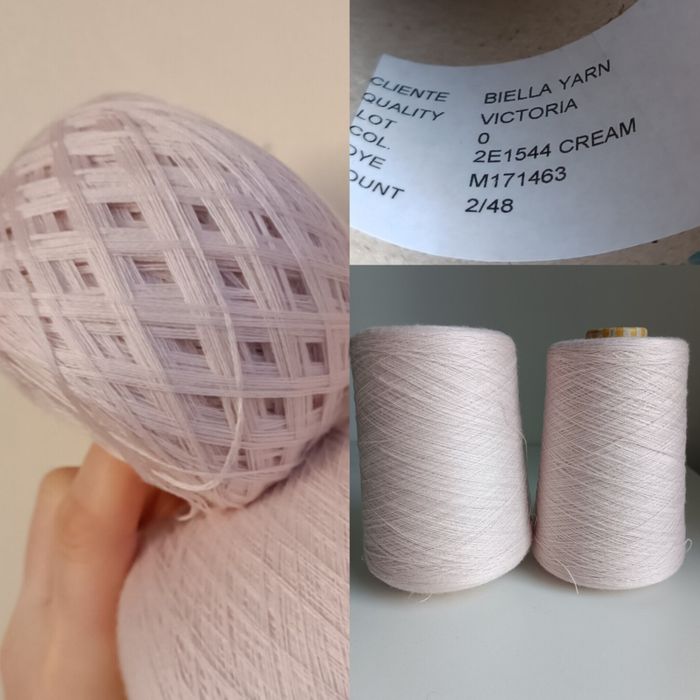 Пряжа Італія Меринос на бобінці