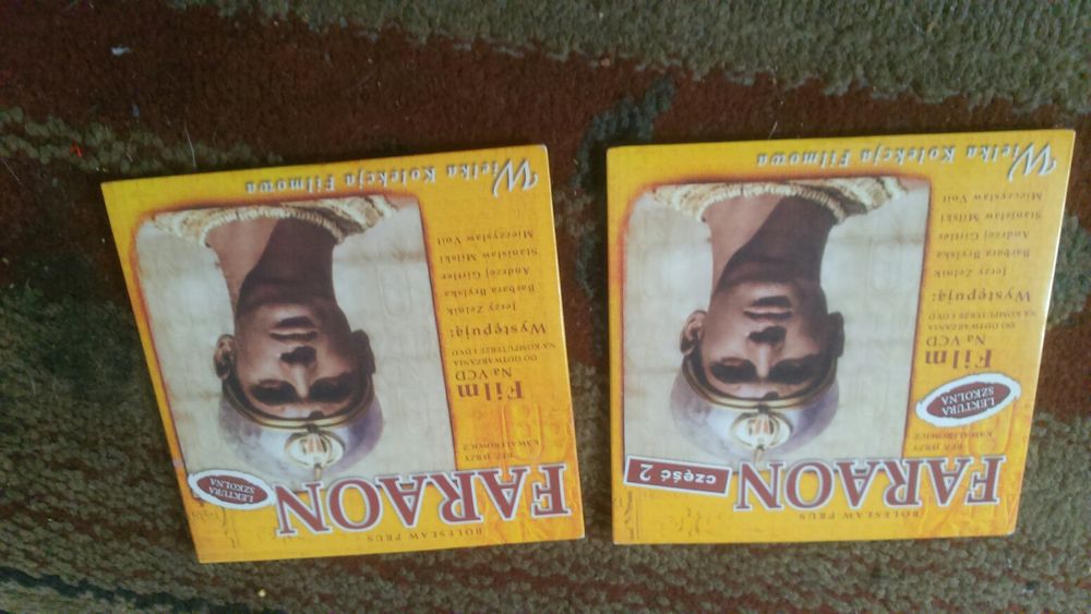 Lektura szkolna film faraon cześć 1-2 Bolesław Prus vcd