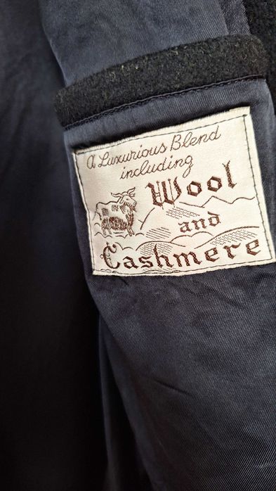 Płaszcz wełna i kaszmir 48 50