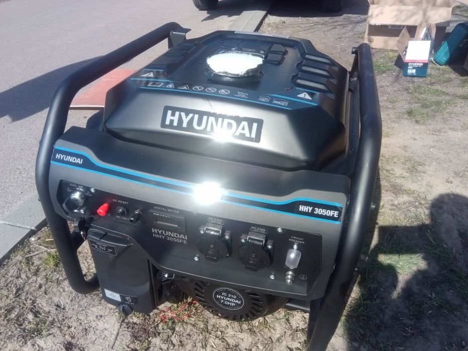 Генератор HYUNDAI HHY 3050FE 3кВт ручний+ЕЛЕКТРОСТАРТ Новий.Гарантія
