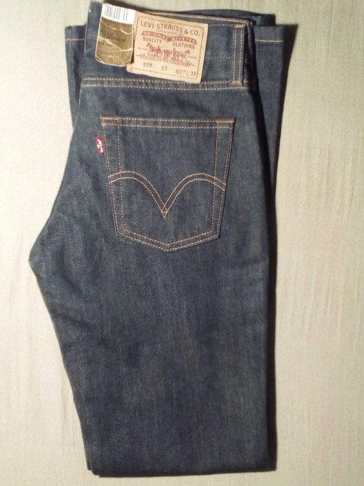 оригинальные джинсы клеш LEVI'S
