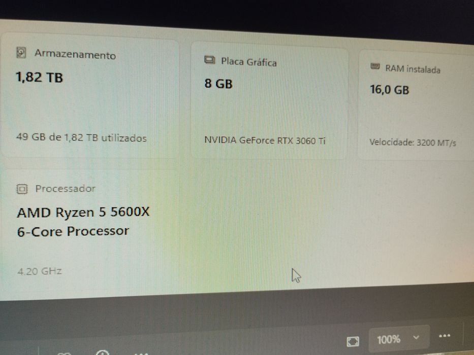 PC gaming RTX 3060 TI/Ryzen 5600X