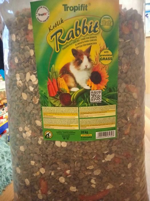 Karma dla królika Tropifit worek 19 kg